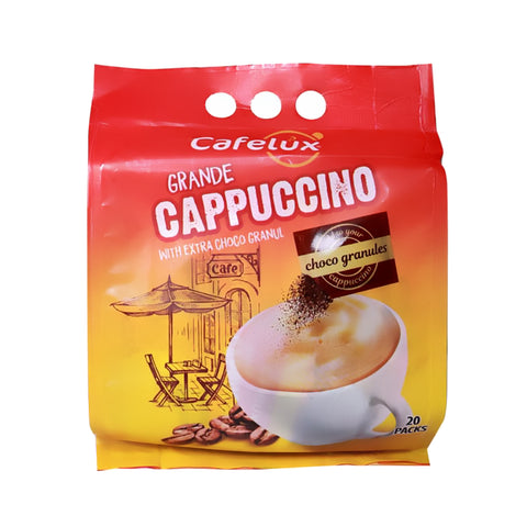 Cafelux Grande Cappuccino (With Choco Granule)